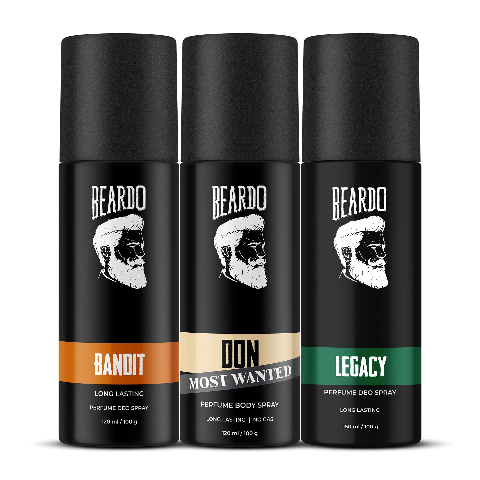 Beardo Iconic Perfume Body Spray Trio-My Store