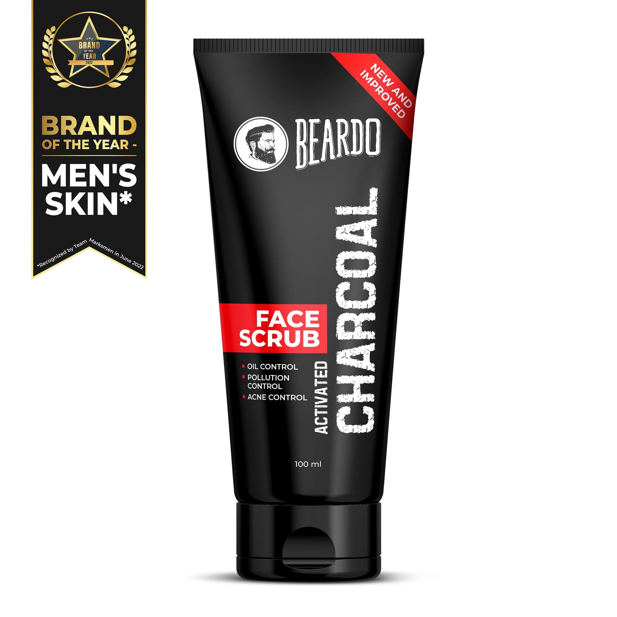 Beardo Activated Charcoal Face Scrub