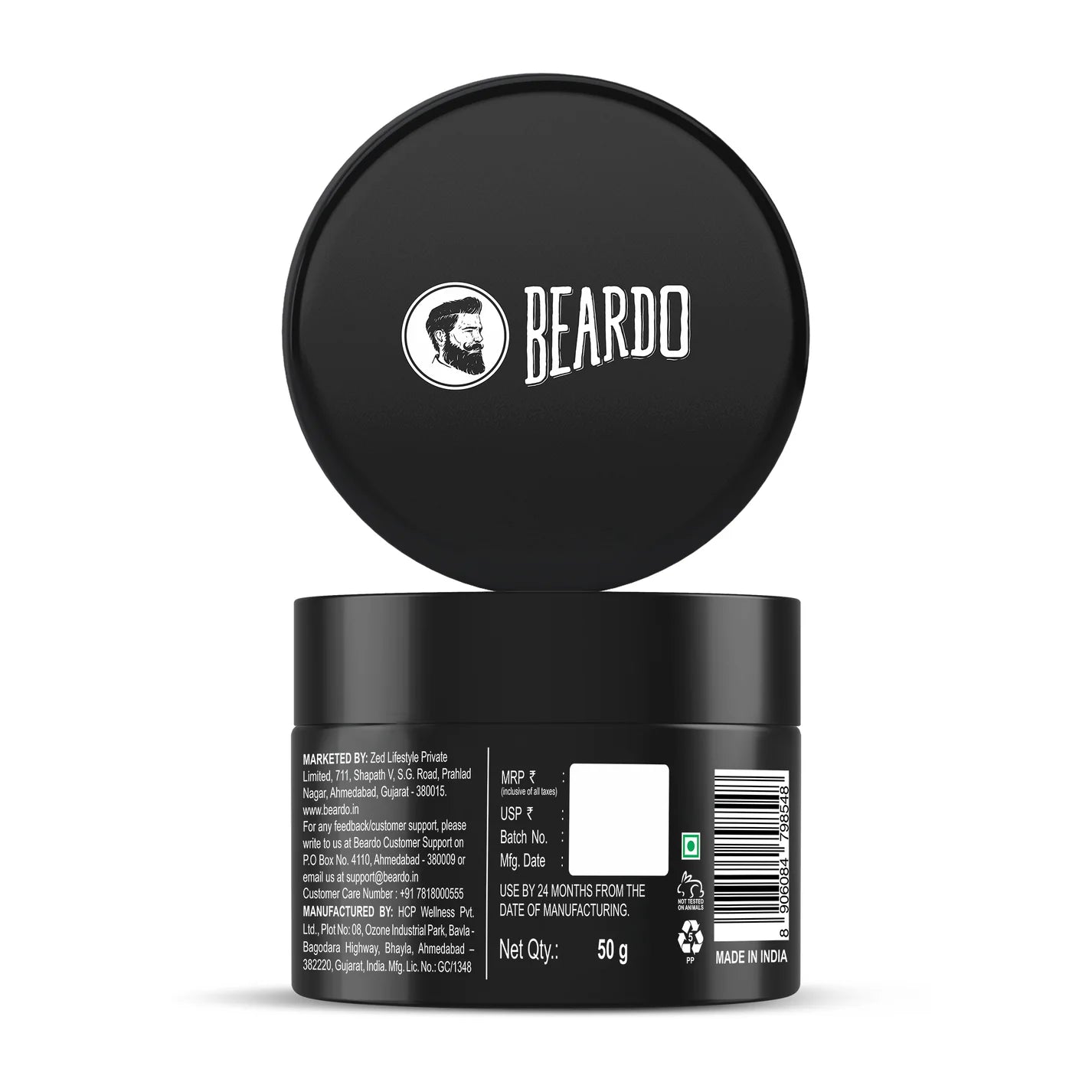 Beardo Purple X Teeth Whitening Powder (50g)